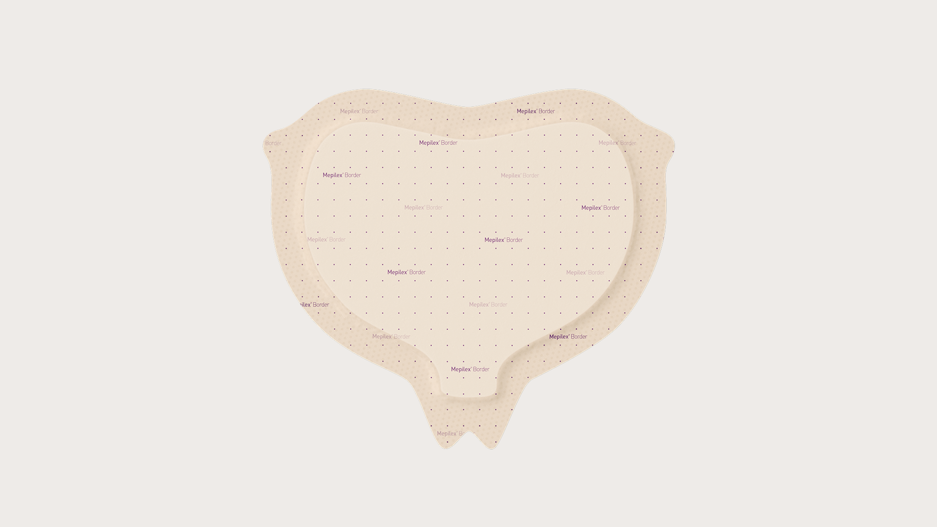 Mepilex Border Sacrum dressing for wound prevention and treatment