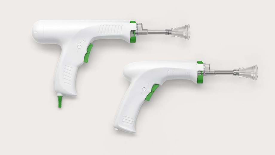 Système de lavage pulsé Mölnlycke®, haute pression à deux vitesses, modèles adaptateur secteur ou avec batterie intégrée